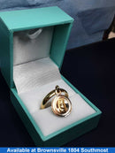 Ring - Wedding Band - Yellow Gold 10k (.417) 4.6 grams Size 8