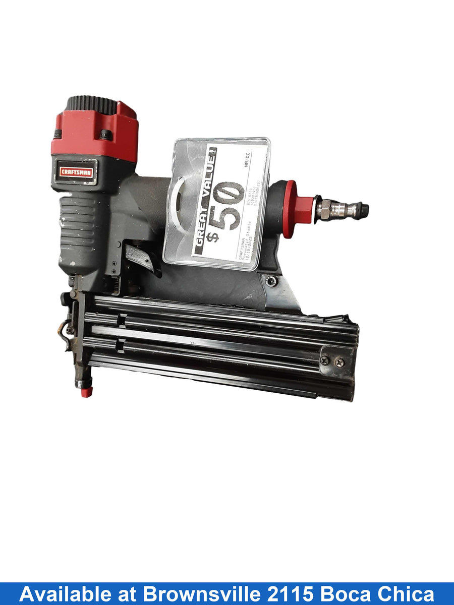 Craftsman 875.5114 Black Pneumatic Stapler