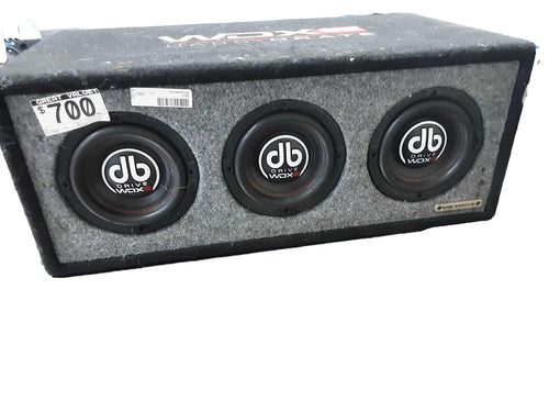 Wdx Black Car Sub-Woofer