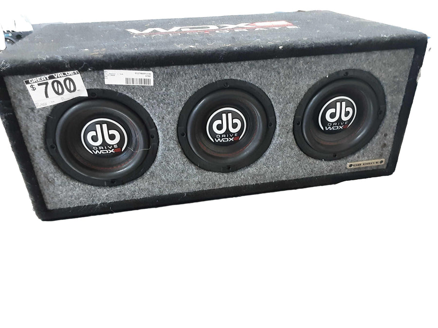 Wdx Black Car Sub-Woofer