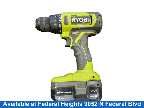 Ryobi Pcl206 Green Cordless Standard Drill