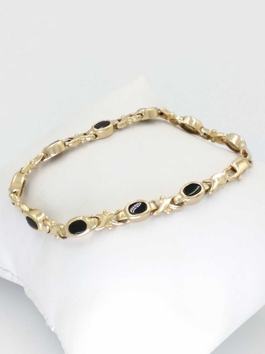 Bracelet - Yellow Gold 14k (.585) 11.7 grams 7 inch