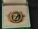 Men's Ring - Yellow Gold 14k (.585) 9.9 grams Size 10