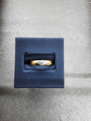 Ring - Wedding Band - Yellow Gold 18k (.750) 5.5 grams Size 20