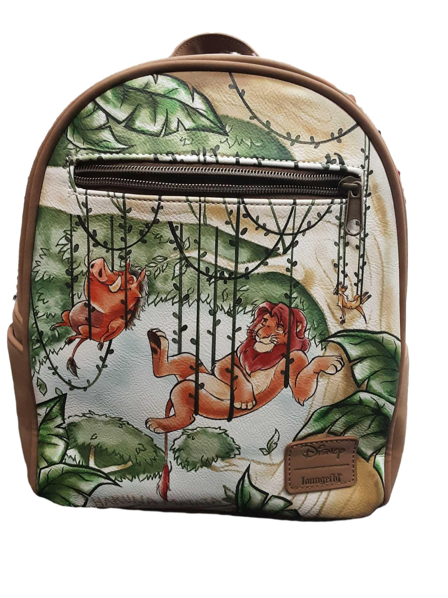 Loungefly Lion King Brown Backpack / Briefcase / Bag