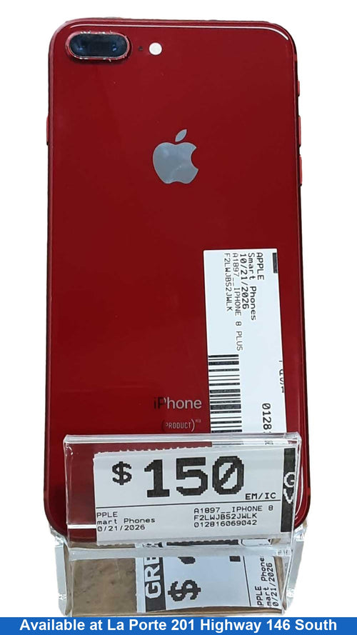 Apple A1897__iphone 8 Plus 64 Gb Red Smart Phone