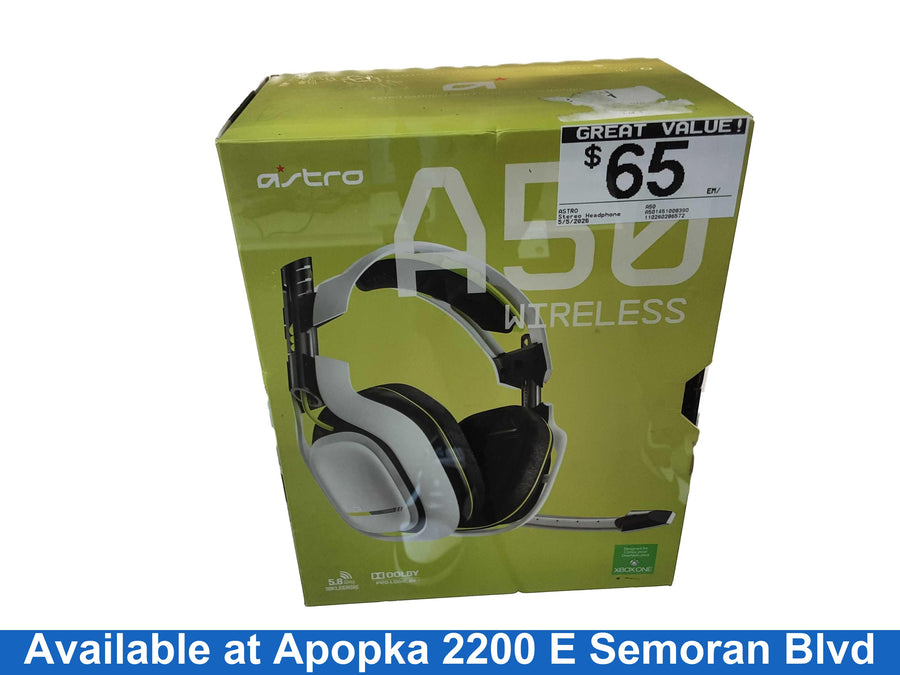 Astro A50 White Stereo Headphone