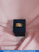 Women's Ring - Yellow Gold 14k (.585) 4.6 grams Size 10