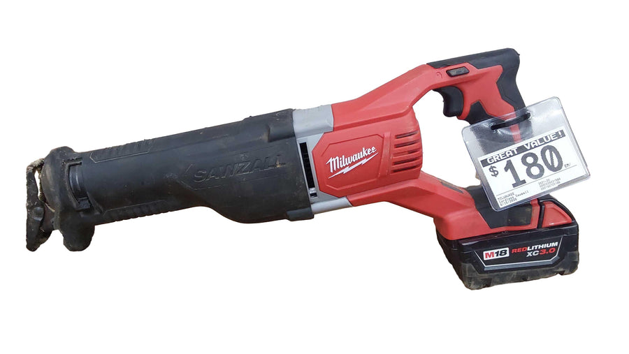 Milwaukee 2621-20 Red Cordless Reciprocating Saw
