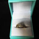 Ring - Wedding Set - Yellow Gold 10k (.417) 3.4 grams Size 4