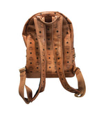 Mcm Viestos Coated Canvas Brown Backpack / Briefcase / Bag