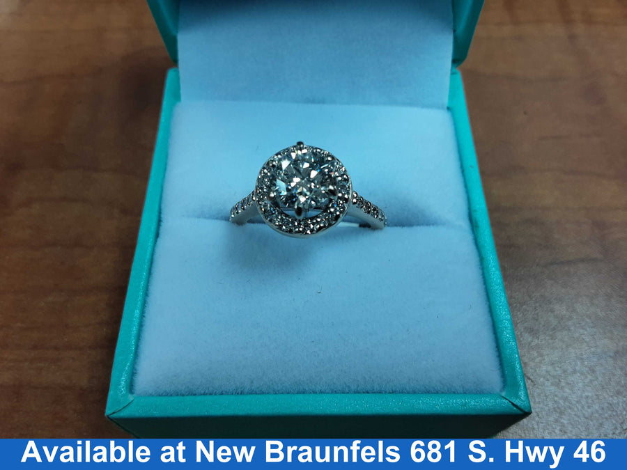 Women's Ring - White Gold 14k (.585) 4.5 grams Size 5