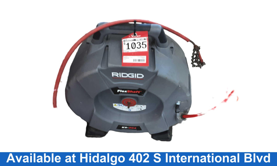 Ridgid K9-204 Gray Manual Drain Snake