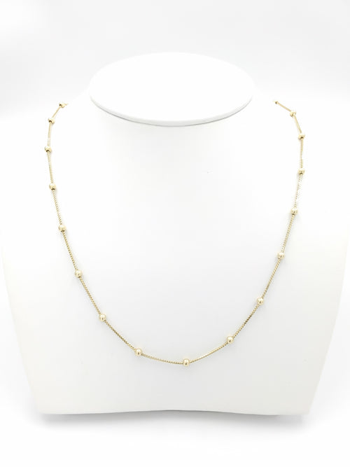 Chain - Yellow Gold 14k (.585) 4 grams 18 inch