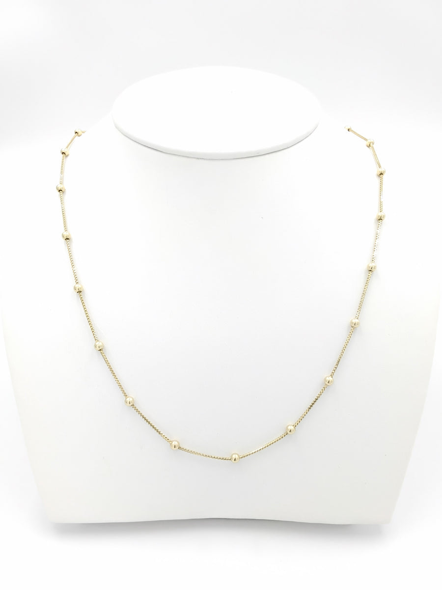 Chain - Yellow Gold 14k (.585) 4 grams 18 inch