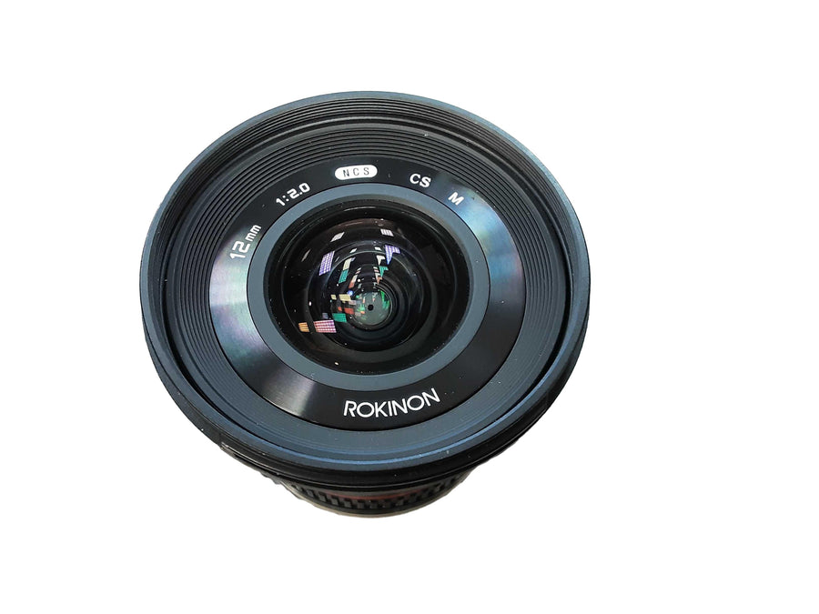 Rokinon 12mm Black Photographic Lens