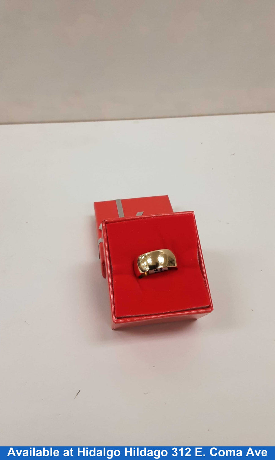 Ring - Wedding Band - Yellow Gold 10k (.417) 7.4 grams Size 8