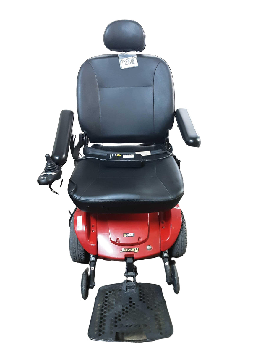 Jazzy Red Motorized Wheelchair / Mobility Scooter