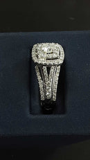Ring - Engagement Set - White Gold 14k (.585) 6.3 grams Size 7