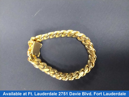 Bracelet - Yellow Gold 14k (.585) 84 grams 9 inch