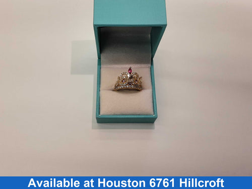 Women's Ring - Yellow Gold 14k (.585) 3.8 grams Size 8
