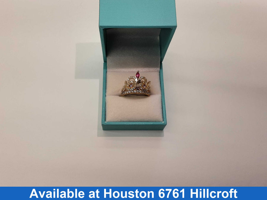 Women's Ring - Yellow Gold 14k (.585) 3.8 grams Size 8