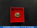 Men's Ring - White Gold 18k (.750) 9 grams Size 11.5