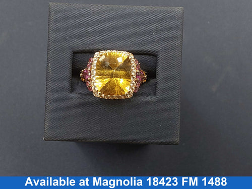 Women's Ring - Rose Gold 14k (.585) 5.4 grams Size 7