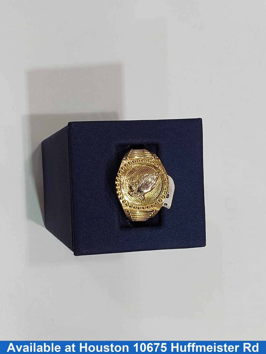Men's Ring - Yellow Gold 10k (.417) 5.5 grams Size 11