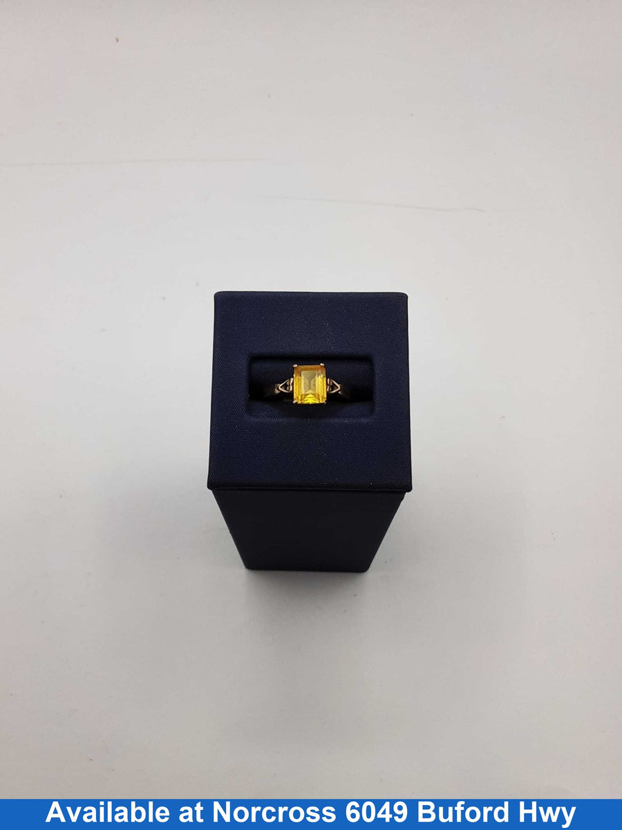 Women's Ring - Yellow Gold 10k (.417) 2 grams Size 7