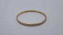 Bangle Bracelet - Yellow Gold 14k (.585) 2.6 grams 8 inch