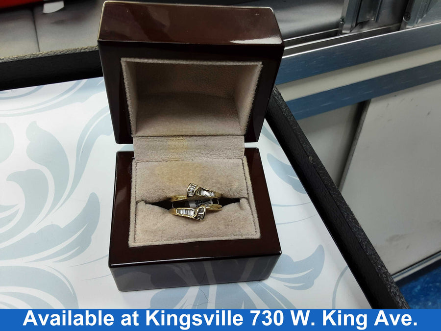 Women's Ring - Yellow Gold 14k (.585) 5.6 grams Size 7
