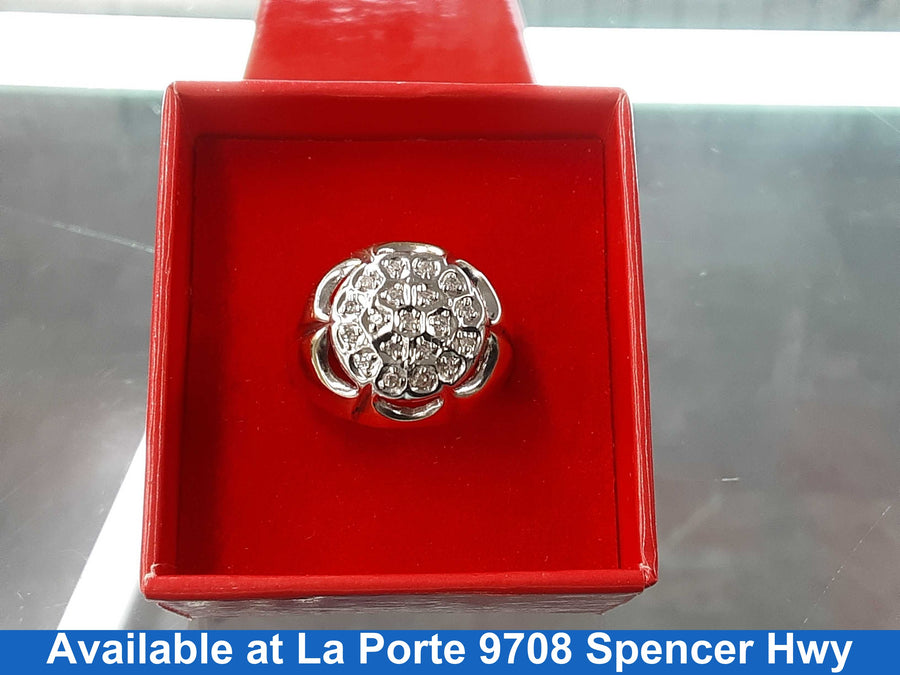 Women's Ring - Yellow Gold 10k (.417) 4.5 grams Size 9