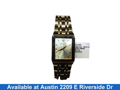 Bulova 97d120 Yellow Regular Watch
