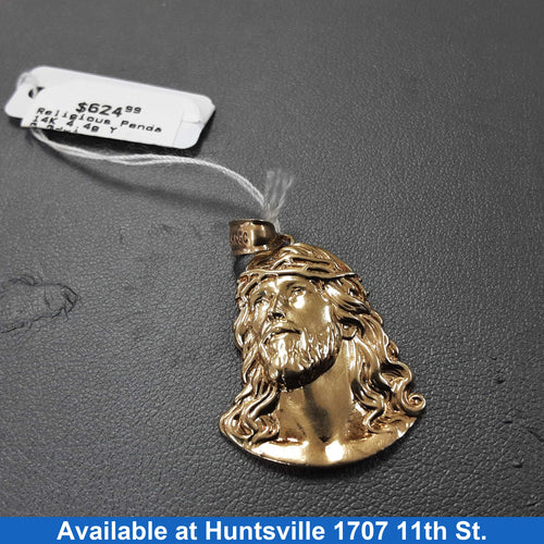 Religious Pendant - Yellow Gold 14k (.585) 4.4 grams