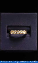 Women's Ring - Yellow Gold 14k (.585) 3.3 grams Size 7