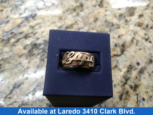 Ring - Wedding Band - Yellow Gold 10k (.417) 5.3 grams Size 9