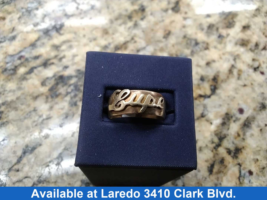 Ring - Wedding Band - Yellow Gold 10k (.417) 5.3 grams Size 9