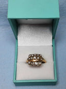 Women's Ring - Yellow Gold 14k (.585) 5.3 grams Size 9