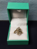 Women's Ring - Yellow Gold 10k (.417) 2.3 grams Size 8.5