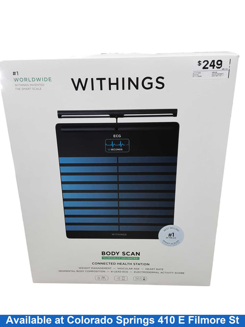 Withings Wbso8 Black Scale