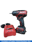 Skil Id574401 Red Cordless Impact Drill