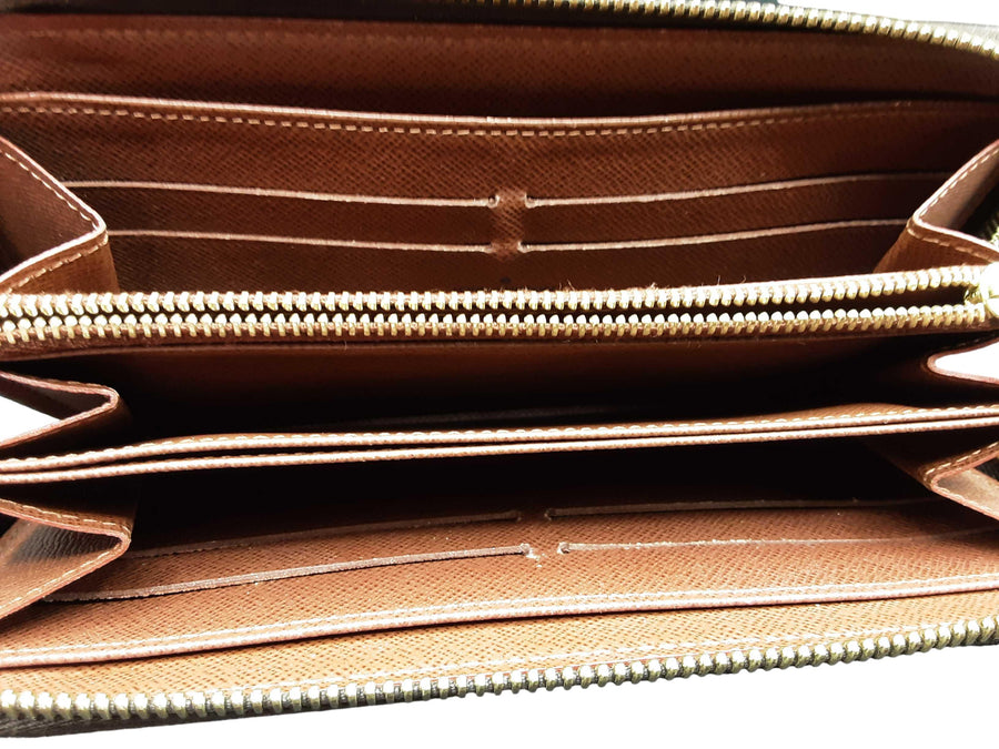 Louis Vuitton Zippy Wallet Monogram Brown