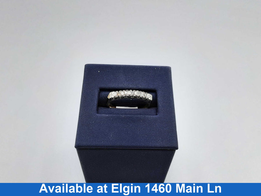 Women's Ring - Anniversary - Yellow Gold 14k (.585) 2.1 grams Size 7