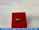 Women's Ring - Anniversary - Yellow Gold 10k (.417) 3.4 grams Size 7.5