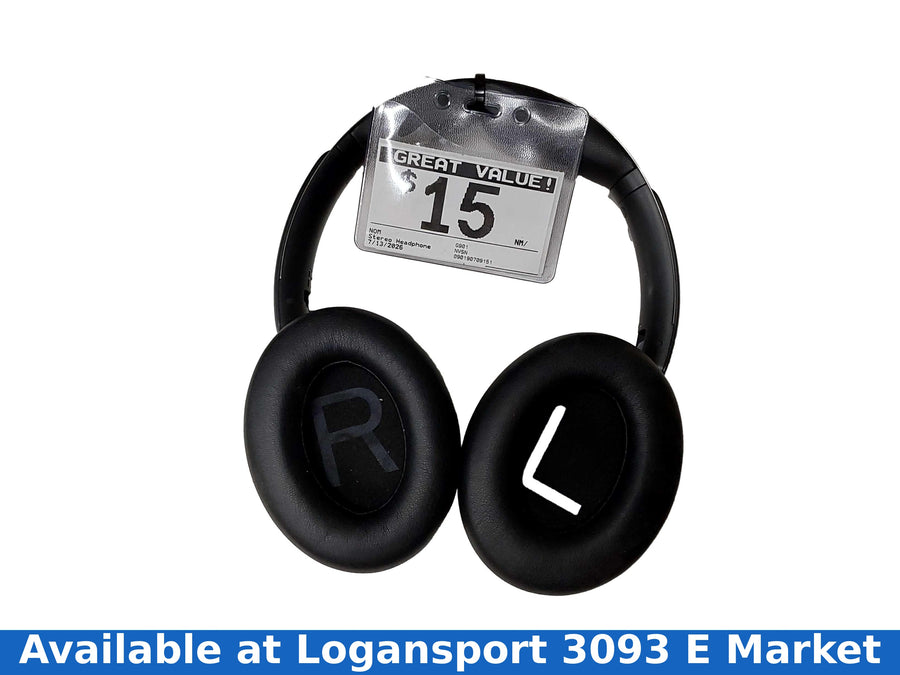 Nom G901 Black Stereo Headphone