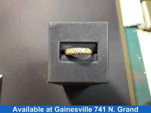 Ring - Wedding Band - Yellow Gold 14k (.585) 2.9 grams Size 6.5