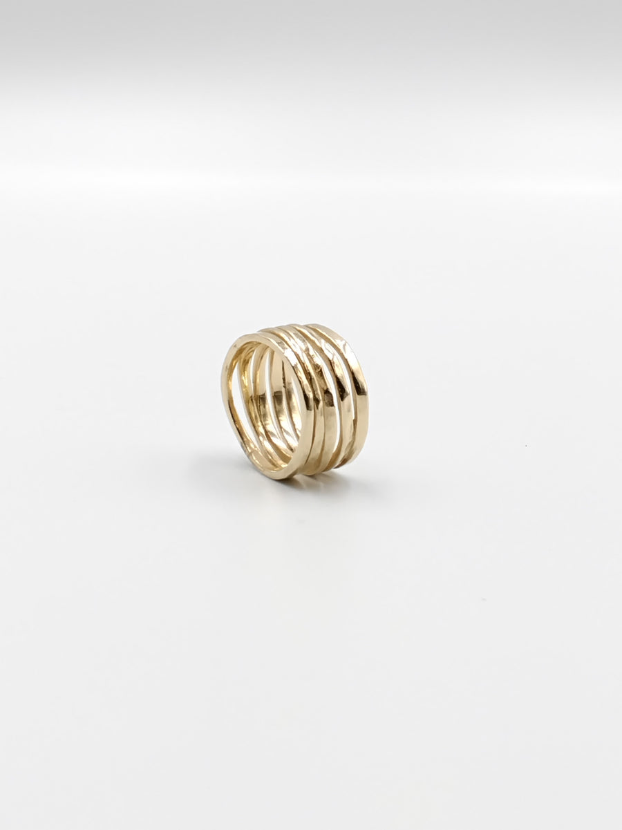 Women's Ring - Yellow Gold 14k (.585) 10.4 grams Size 9