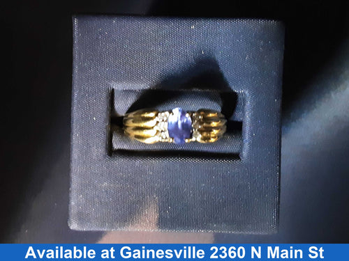 Women's Ring - Yellow Gold 14k (.585) 3 grams Size 8.5