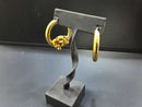 Hoop Earrings - Yellow Gold 14k (.585) 8.4 grams